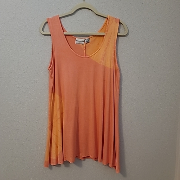 Raya Sun Tangerine Swing Bathing Suit Cover Sz L - Picture 1 of 11